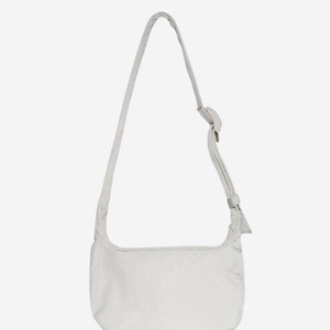 COS Nylon Crossbody Saddle Bag Light Grey Stone코스 나일론 크로스바디 새들백 라이트 그레이 스톤