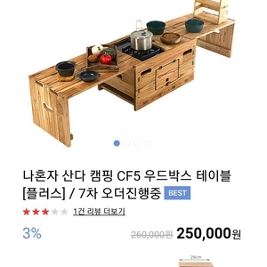 캠핑 우드박스 테이블 판매합니다