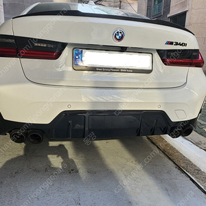 Bmw M340i 퍼포먼스배기 퍼포배기팝니다. 순정대품