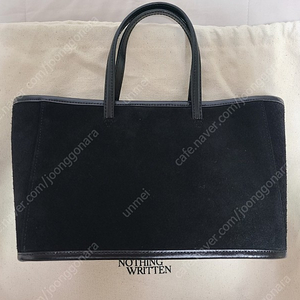 낫띵리튼 아인 스웨이드 토트백 블랙 Ain suede tote bag