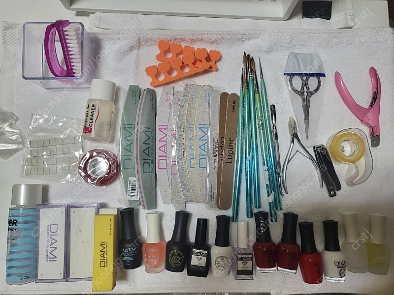 급처 ] 네일 실기 국가고시 재료 (다이아미 제품)--2