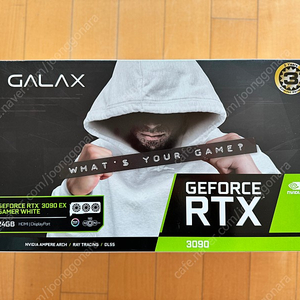 [급처]지포스 RTX 3090 EX GAMER WHITE 24GB 그래픽카드 판매.