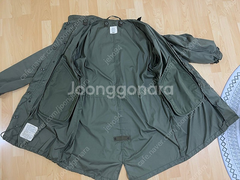 오리지널 개파카 내피외피 S m65--8