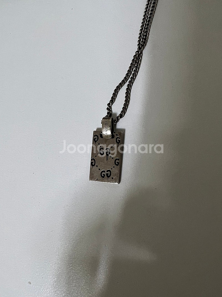 남자 구찌 목걸이 고스트g--3