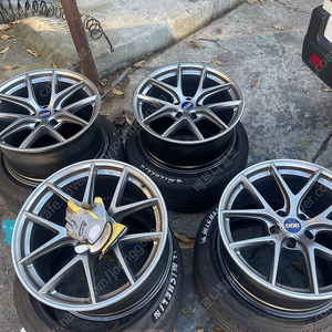 Bbs cir 19인치 정품. M옵셋 pcd120