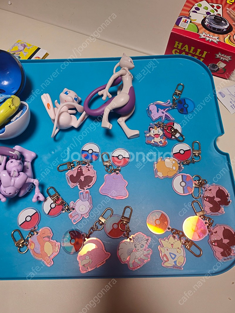 포켓몬스터 체인징 피규어 마이키링 갸라도스 뮤 뮤츠--4