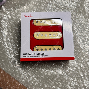 펜더 ultra noiseless vintage strat sss pickup (미개봉) 판매합니다.