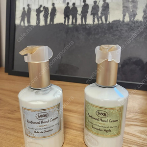 sabon 사봉 핸드크림 200ml 쟈스민 / 라벤더 애플 ->> 반택포 25000원