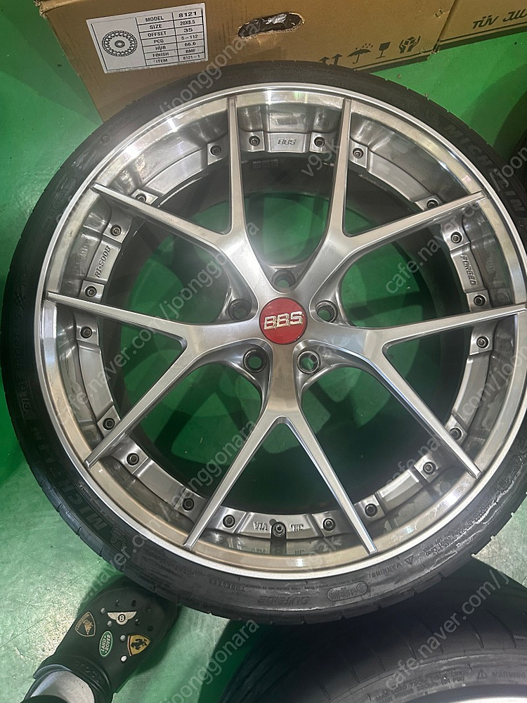 BBS RIS 20인치 정품휠 판매합니다(타이어포함) 이미지