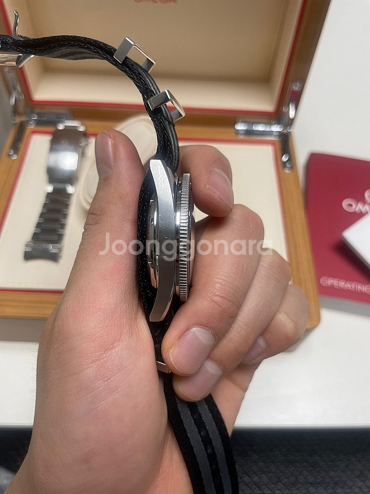 오메가 씨마스터 헤리티지(복각) 41mm 풀셋 + 정품...--3