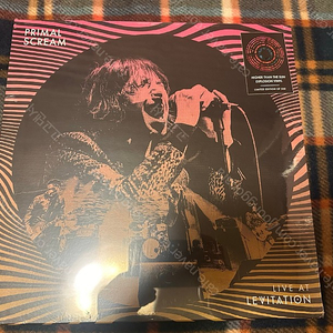 프라이멀 스크림 Primal Scream - Live At Levitation LP