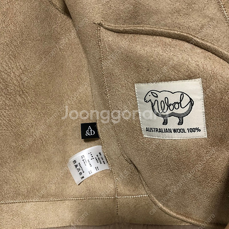 2020 호주산 리얼양모 100% 모피 베스트 조끼 에이앤디 a&d 49000원--3