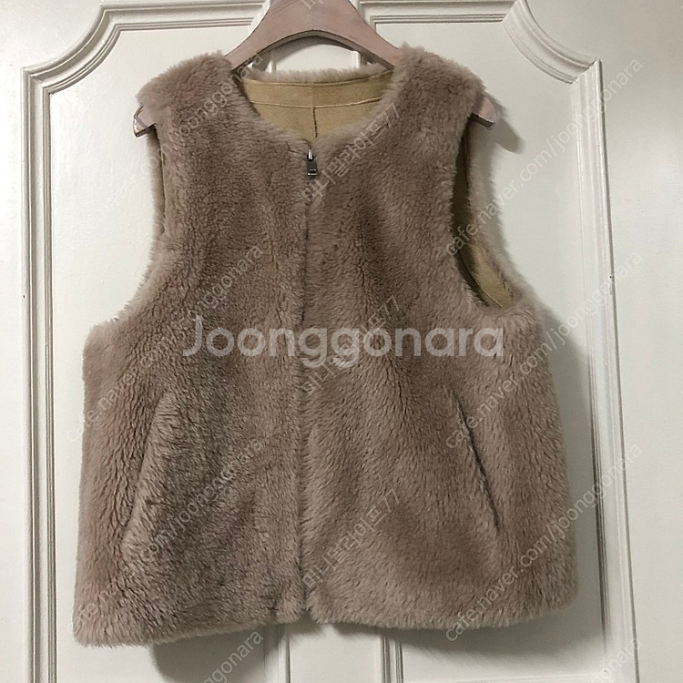 2020 호주산 리얼양모 100% 모피 베스트 조끼 에이앤디 a&d 49000원--8