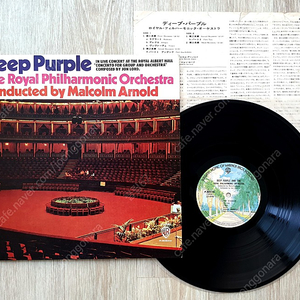 (LP 판매) 하드락 - 딥 퍼플 (Deep Purple) Concerto For Group And Orchestra 1974년 일본반