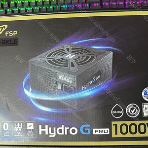 FSP HYDRO G PRO 1000 GOLD 풀모듈러 파워 판매합니다.