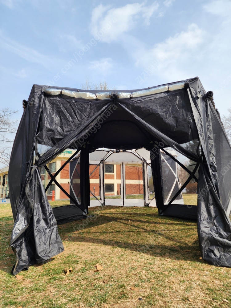 [미개봉] 신제품 겨울철 코스트코텐트 쉘터 육각쉘터 이미지