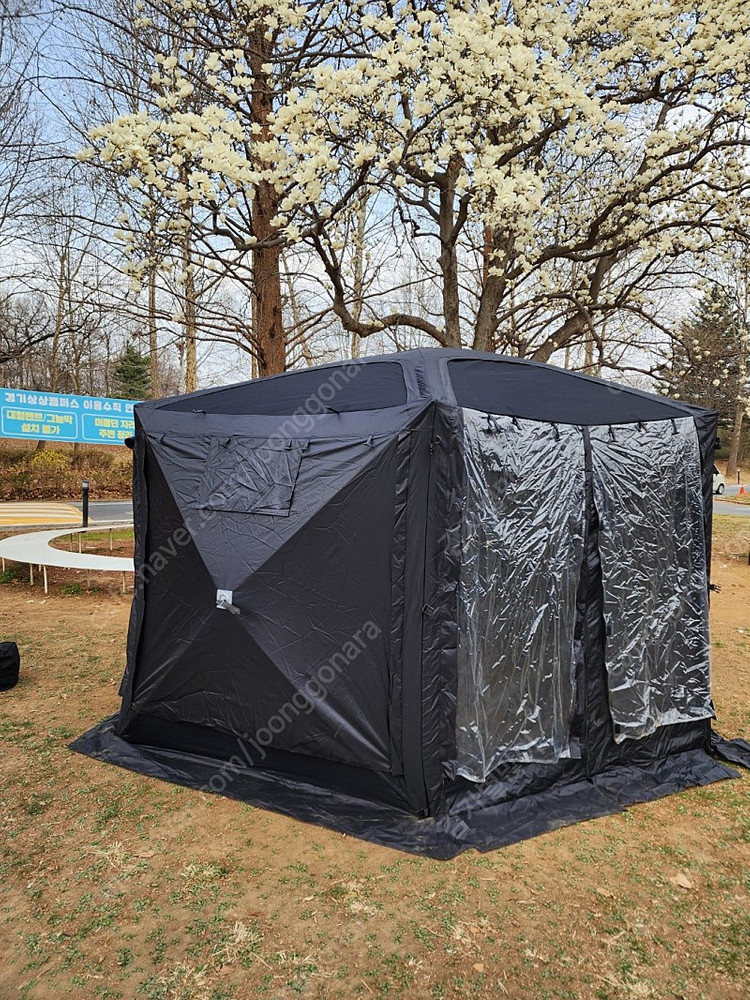 [미개봉] 신제품 겨울철 코스트코텐트 쉘터 육각쉘터 이미지