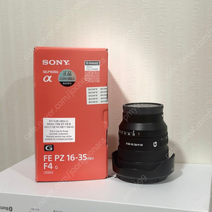 소니 sony FE PZ 16-35mm F4 G 판매합니다