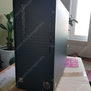 hp 데스크탑 m01-f1004kr 새상품 팝니다(박스채 보관중)