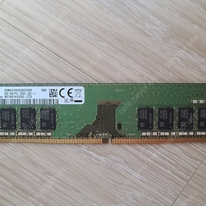 삼성 램 ddr4 단면 8g pc4-2666v 택포1.5팜