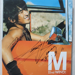 M 이민우(신화)2nd <WINDs> 싸인cd 입니다