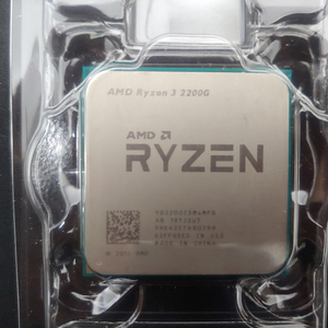 AMD 라이젠 2200G CPU 판매합니다