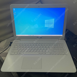 asus a556u + 윈도우10 아수스 중고 노트북 에이수스 흰색