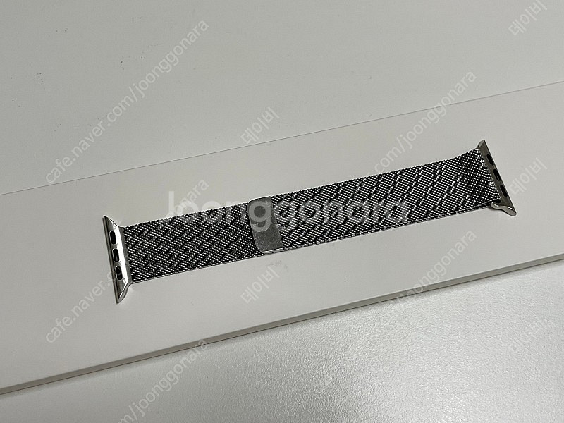 애플워치 44/45/49mm 정품 밀레니즈루프 실버 5...--0
