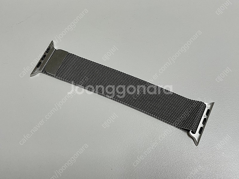 애플워치 44/45/49mm 정품 밀레니즈루프 실버 5...--3