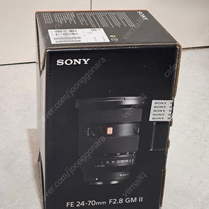 sony 24-70 GM2 렌즈