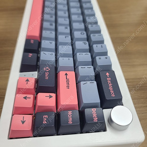 gmk67 기계식키보드 + 게이트론저소음갈축 + 키캡