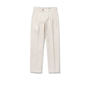 Tailored Straight Two Tuck Denim Pants [cream] 3사이즈