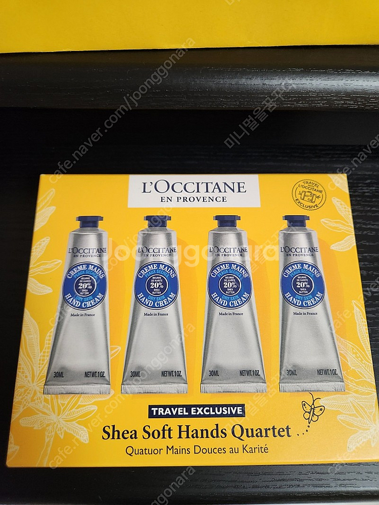 록시땅 핸드크림 30ml ×4--0