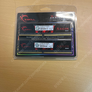 지스킬 aegis ddr4 32gb (16gb*2) 판매합니다