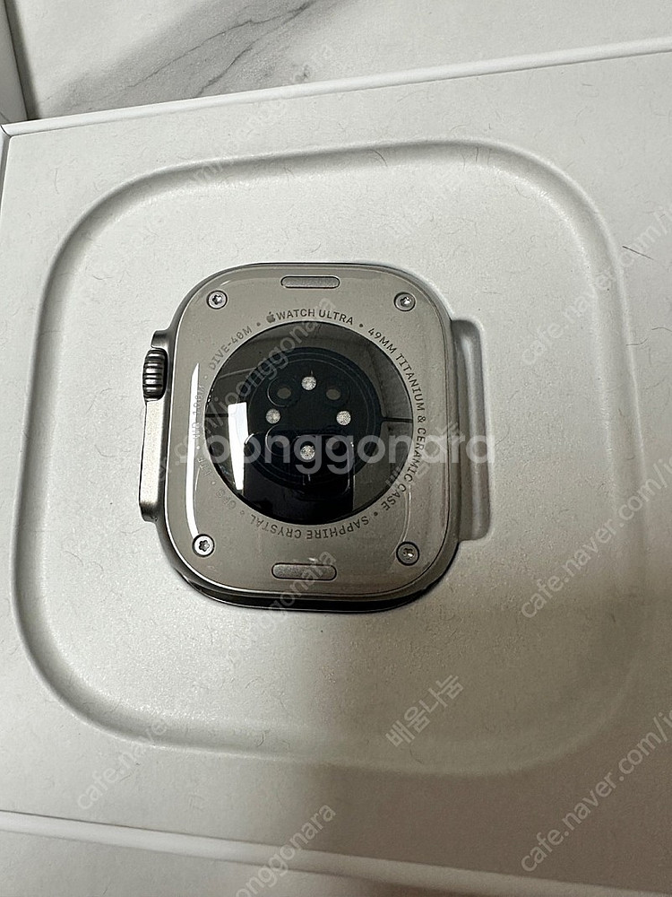 애플워치 울트라 49mm 티타늄 옐로우/베이지 트레일루...--0