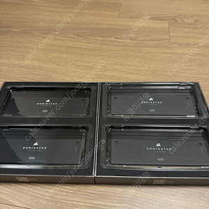 커세어 DDR5-6400 CL32 Dominator Titanium Black(16x2) 2개