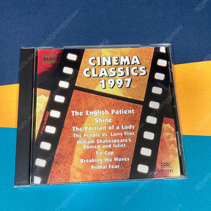 [중고음반/CD] 영화음악 클래식 CINEMA CLASSICS 1997