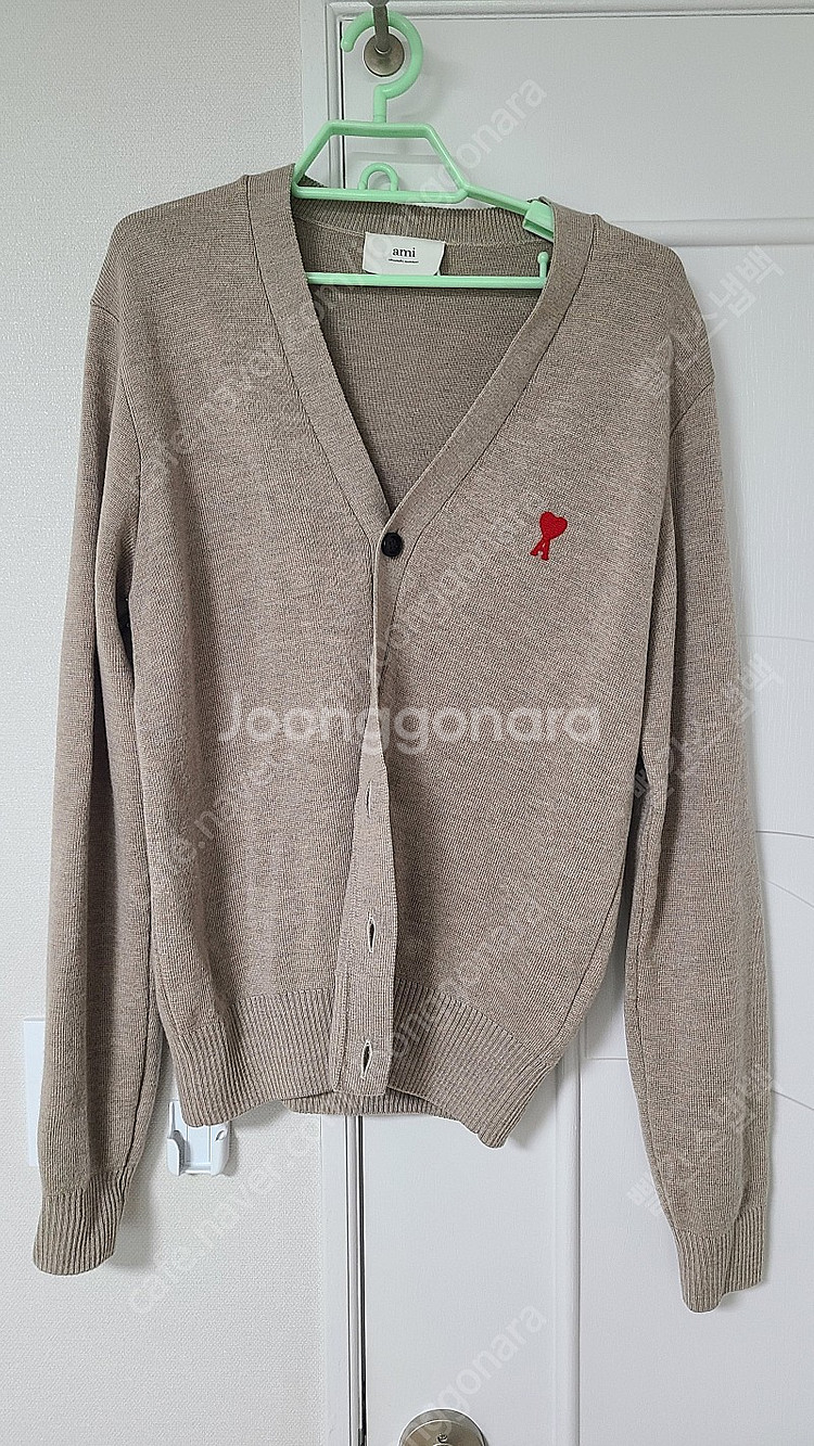 아미 하트 22fw 남성가디건--0