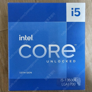 인텔 i5-13600k 정품