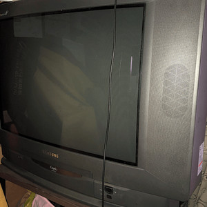 삼성전자 명품 플러스 원 비디오비전 (모델명 SMV-267V) 브라운관TV 옛날TV