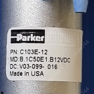 Parker 진공(버큠)펌프(C103E-12) 에어컨 진공기, 에어펌프, 진공 다이어프램 브러시리스 판매합니다.
