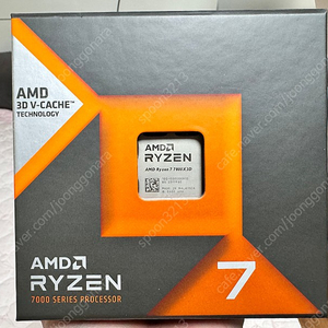 AMD RYZEN CPU 7800X3D 판매합니다 (개봉품)