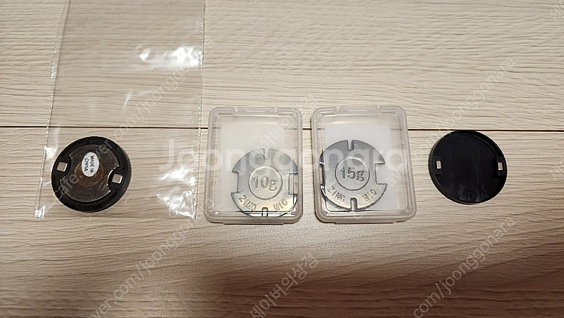 로지텍 GPRO, 지슈라1, 지슈라2 무게추, 뚜껑--0