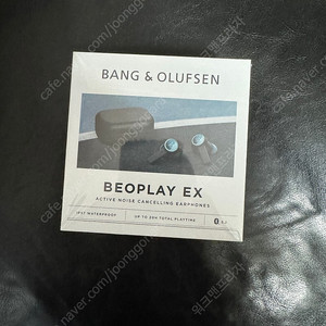 뱅앤올룹슨 베오플레이 EX (Beoplay EX) Anthracite Oxygen 노이즈 캔슬링 완전 무선 이어폰