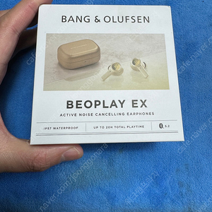 코오롱 정품 뱅앤올룹슨 베오플레이 EX (Beoplay EX) Gold Tone 노이즈 캔슬링 완전 무선 이어폰