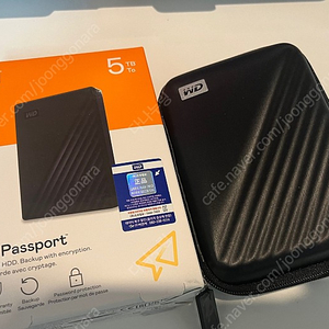 wd my passport hdd 외장하드 5tb 3년보증 단순개봉