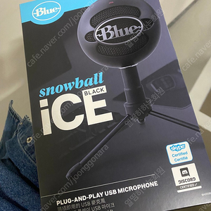 로지텍코리아 로지텍 BLUE SNOWBALL ICE 고성능 마이크