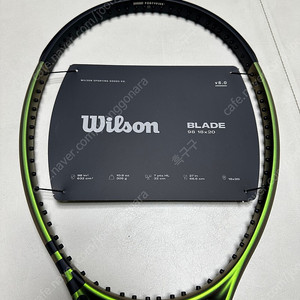 테니스라켓 윌슨 블레이드 v8 98 305g 2그립 새상품