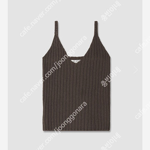 새상품 얼바닉30 couscous sleeveless knit