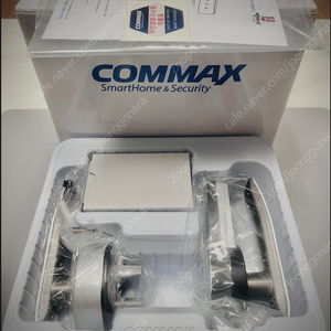 COMMAX 코맥스 실내 방문 번호키 손잡이 일체형 디지털 도어록 CDL100W (RF카드 방식)